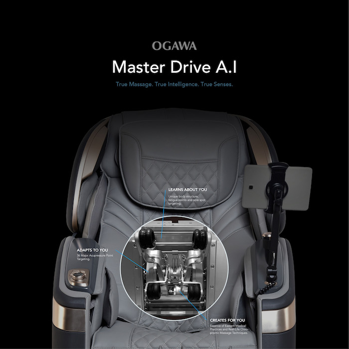 OGAWA Master Drive A.I 4D New Intelligent Massage Chair