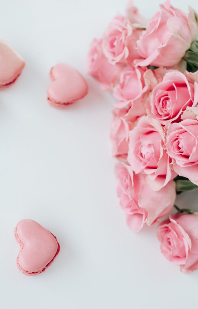 valentines day flowers pink