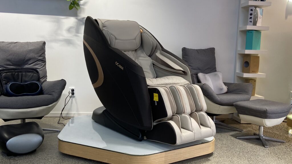 Massage Chair in Irelax Australia showroom - OGAWA Cosmo-X Massage Chair