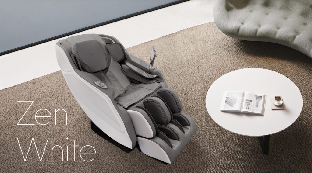 massage chair zen white